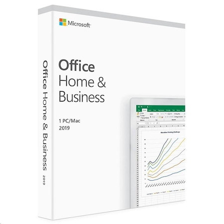 Microsoft T5D-03301 Office Home And Business 2019, Medialess, Retail Box