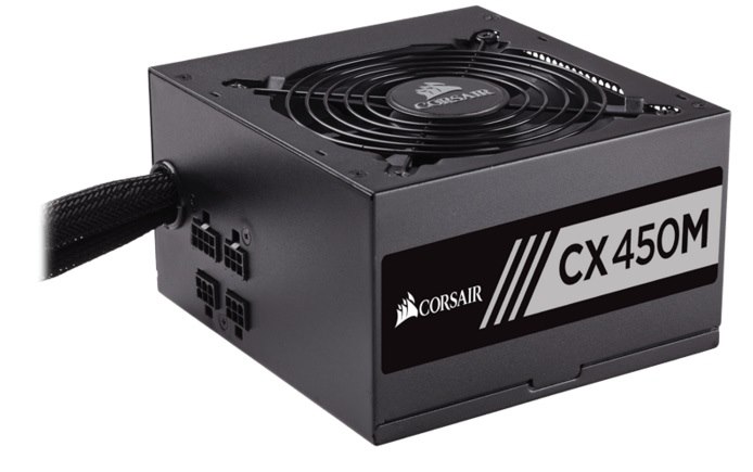 Corsair 450W CXM 80+ Bronze Semi-Modular 120MM Fan Atx Psu 5 Years Warranty (LS)