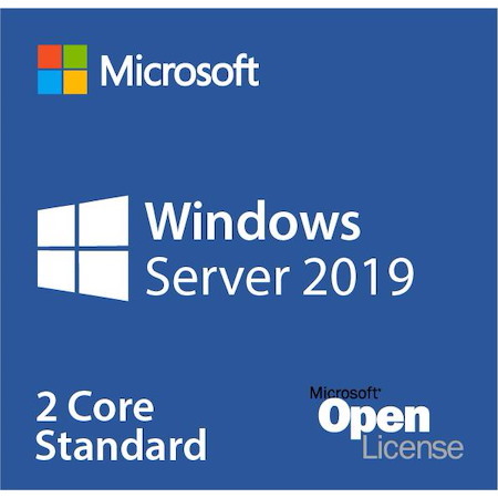Microsoft Windows Server 2019 Standard - License - 2 Core