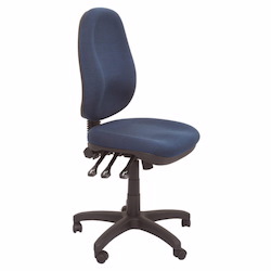 Rapidline Heavy Duty Commercial Grade Ergonomic Chair - High Back