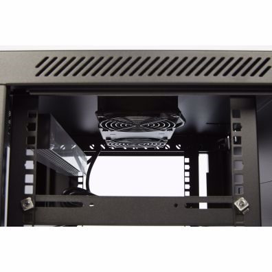6RU w600mm x d450mm wall mount server rack