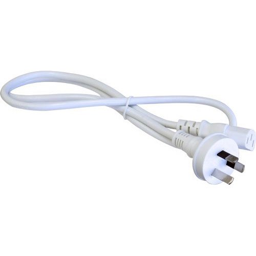 4Cabling Iec C13 Power Cord 10A 1M White