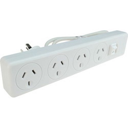 Jackson 4 Outlet Surge Protected Powerboard W/ Master Switch