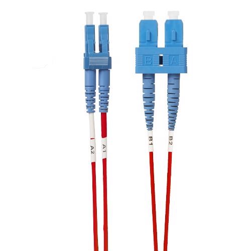 4Cabling 3M LC-SC Os1 / Os2 Singlemode Fibre Optic Cable: Red