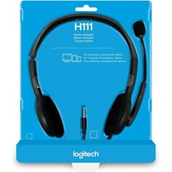 Logitech 981-000588 H111 Stereo Headset