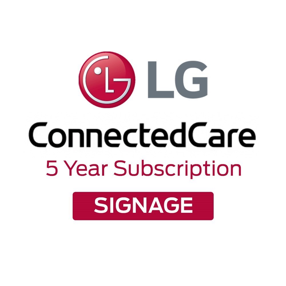 LG Lcls50e Connected Care Per Device 5 Year Subscription - Signage