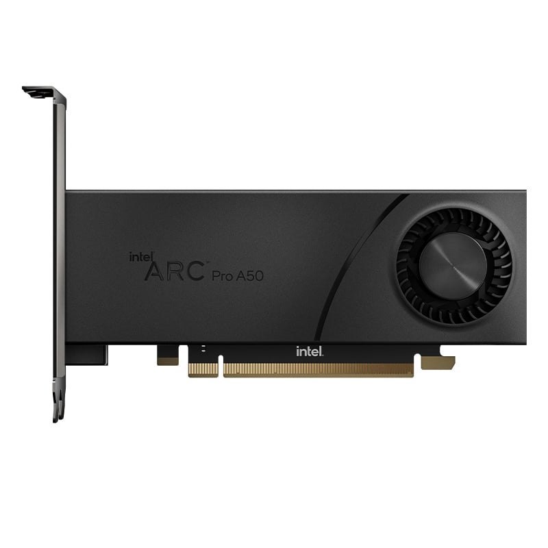 Intel 23P6pc00ba Arc Pro A50, GDDR6 Graphics Gaming Card