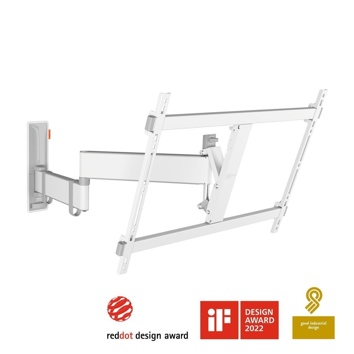 Vogel's TVM3645W Large White Full Motion Wall Mount 40-77 Inch Max 35KG Pivot To 180