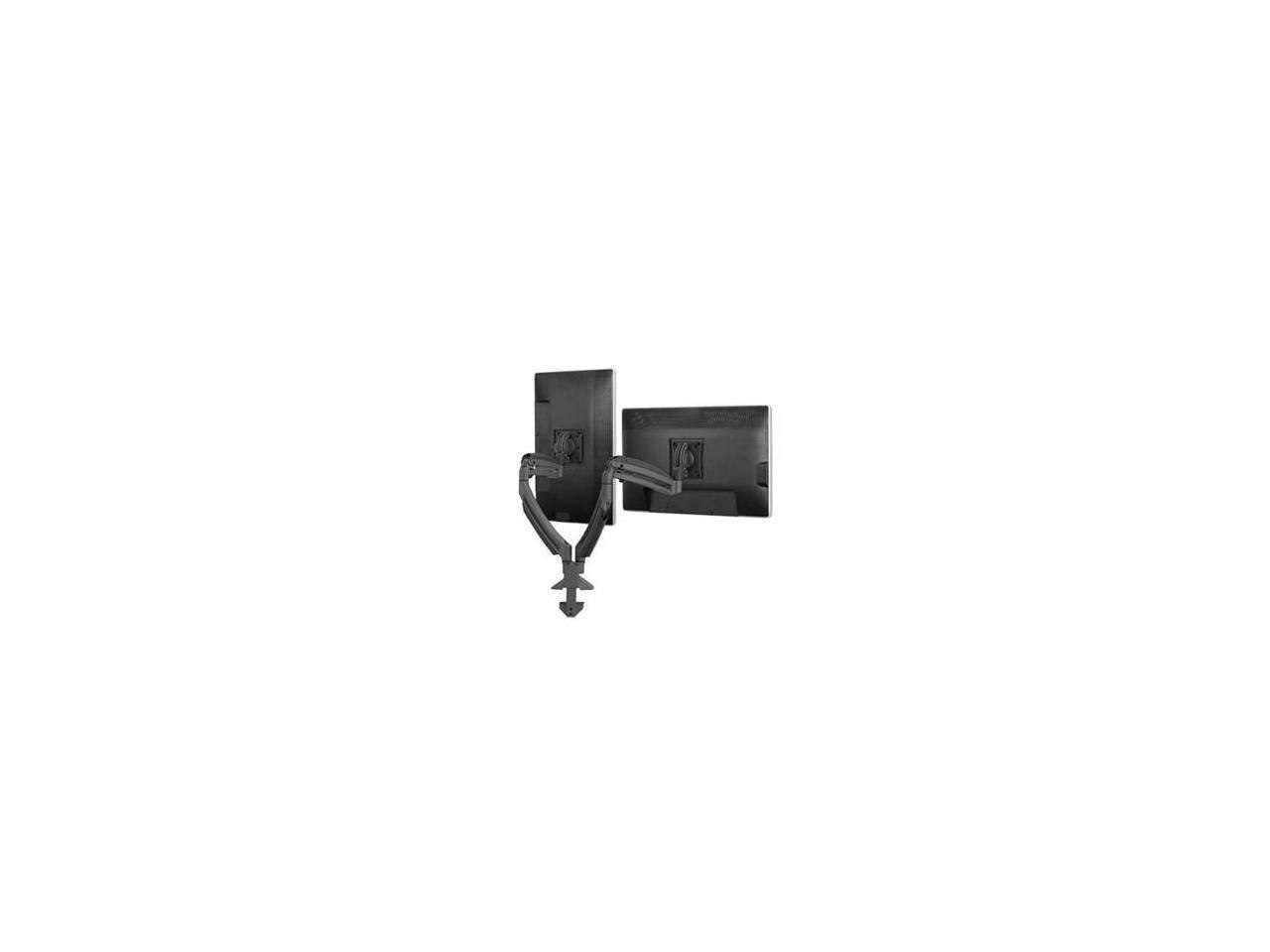 Chief K1 Desk MNT Dual Disp Dual 2Larms, BLK