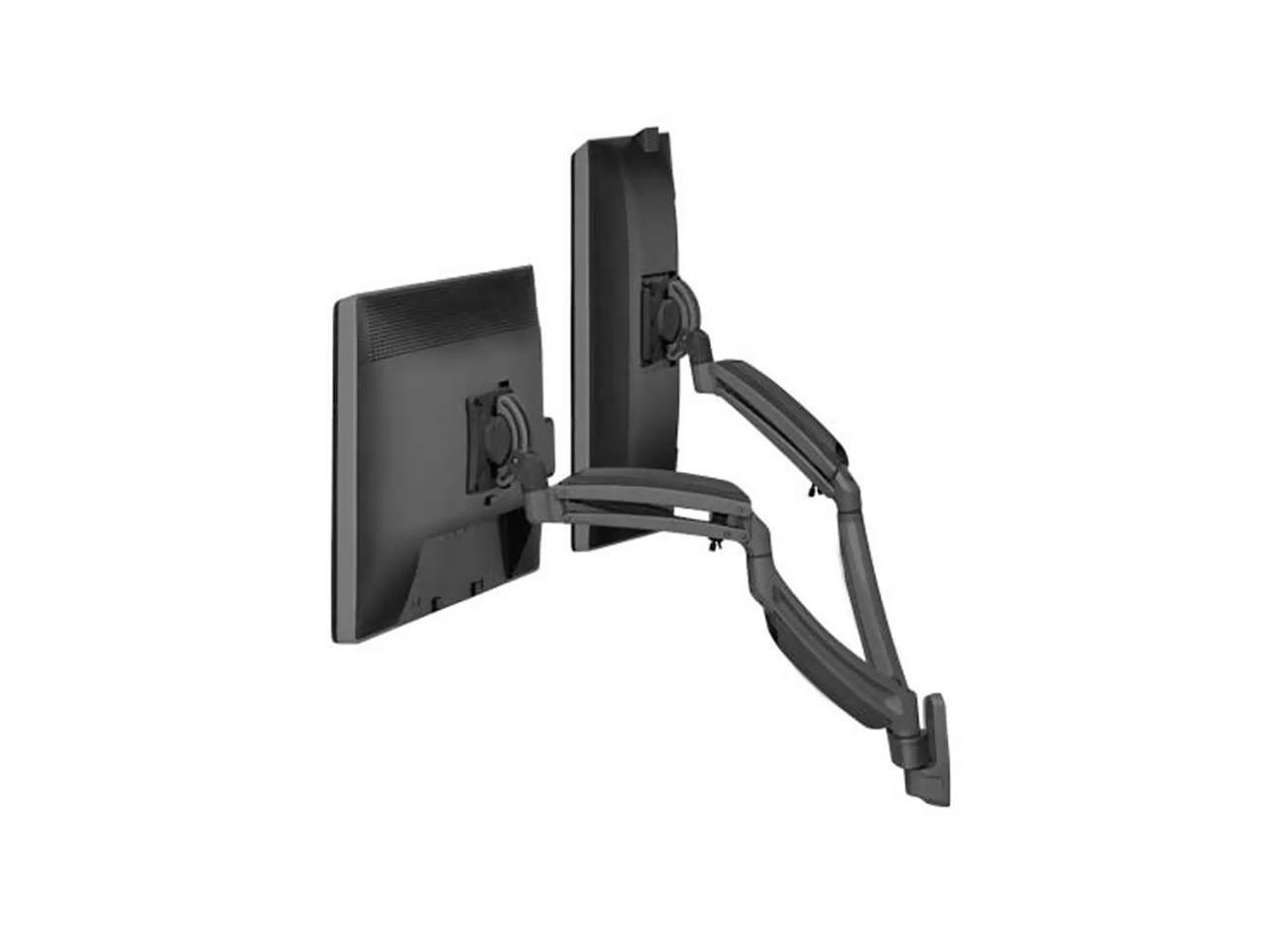 Chief K1 Wall MNT Dual Disp Dual 2L Arms, BLK