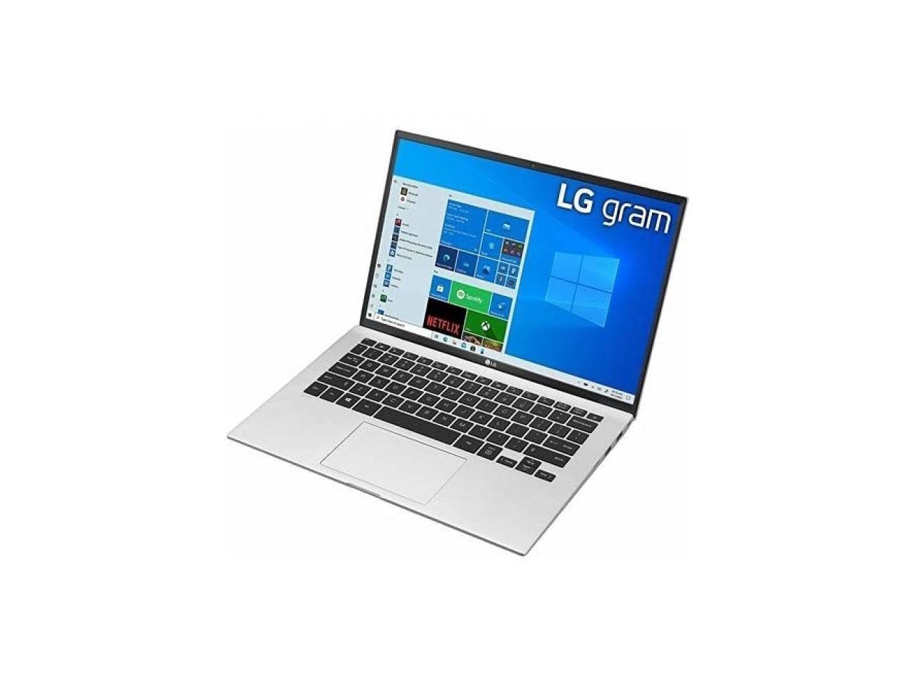 LG gram 16Z90P-N.APB7U1 16" Rugged Notebook - Intel Core i7 10th Gen - 16 GB Total RAM - 1 TB SSD - Dark Silver