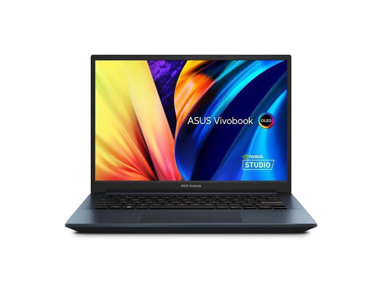 Asus Vivobook Pro 14 OLED M6400 M6400RC-EB74 14" Notebook - 2.8K - 2880 x 1800 - AMD Ryzen 7 6800H Octa-core (8 Core) - 16 GB Total RAM - 16 GB On-board Memory - 1 TB SSD