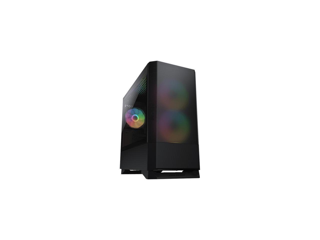 Cougar MG140 RGB Black Micro Atx Tower Computer Case