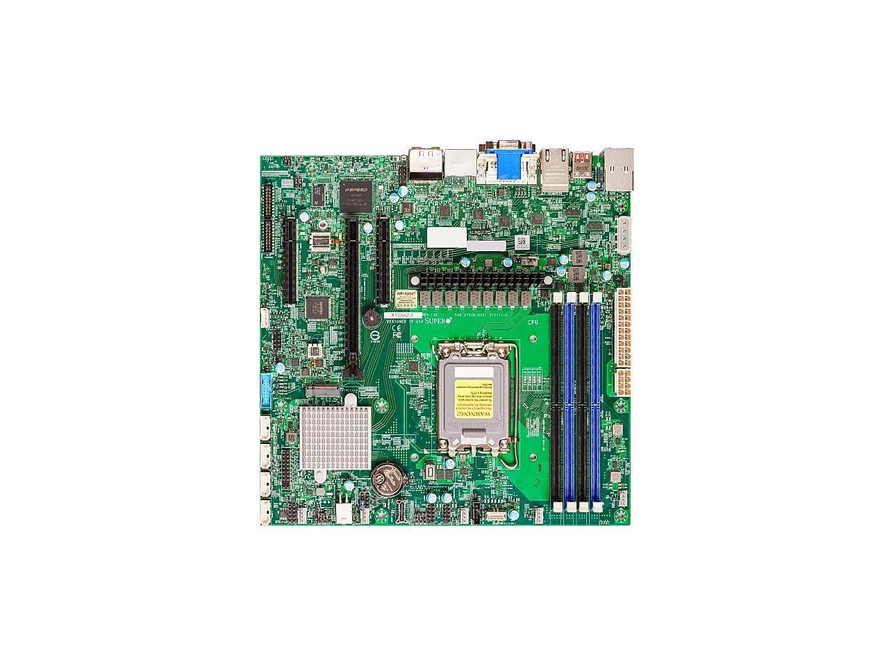 Supermicro Mbd-X13saz-F-O Micro Atx Server Motherboard Lga 1700 Intel R680e