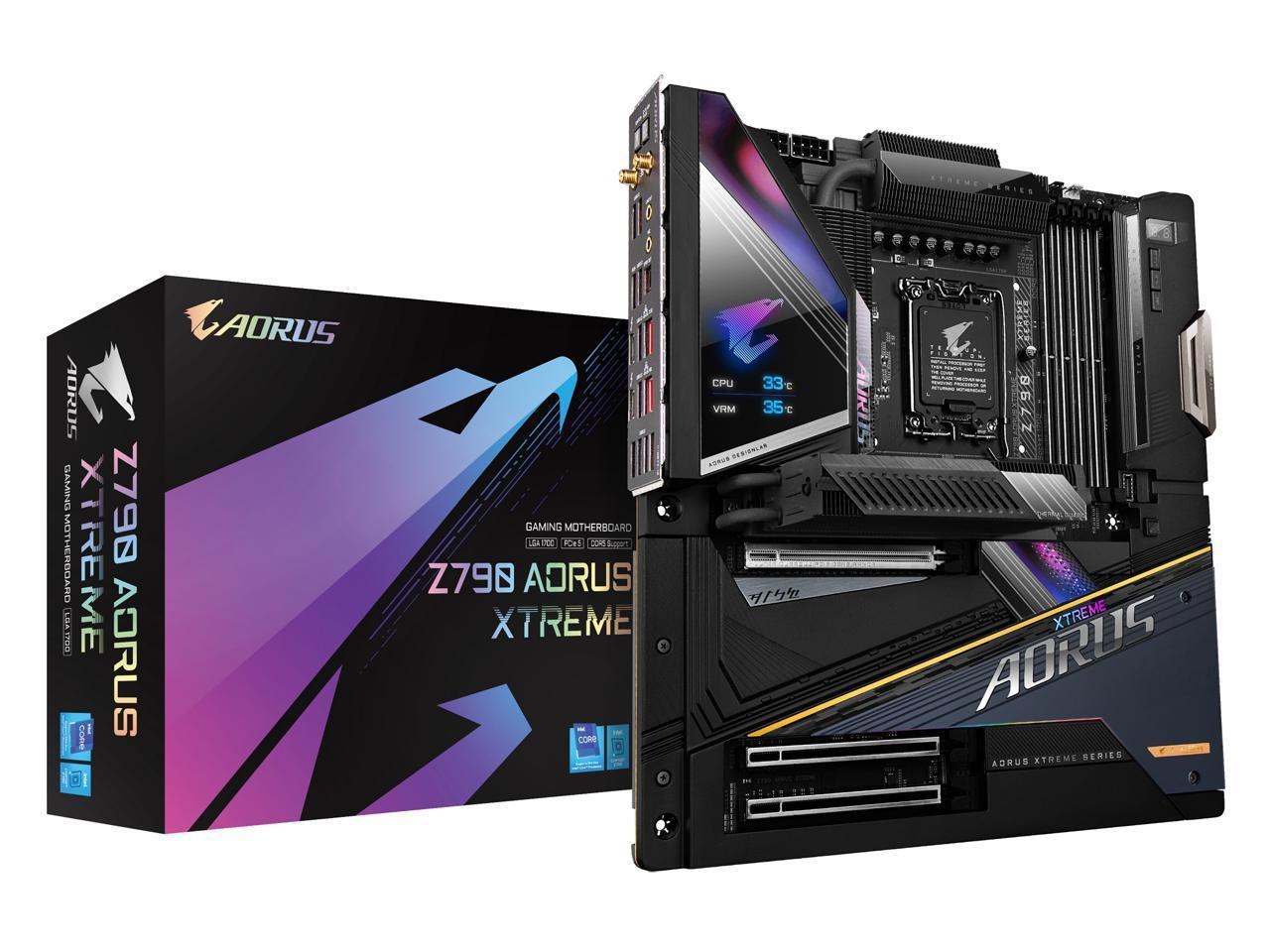 Gigabyte Z790 Aorus Xtreme Lga 1700 Intel Z790 Eatx Motherboard With DDR5