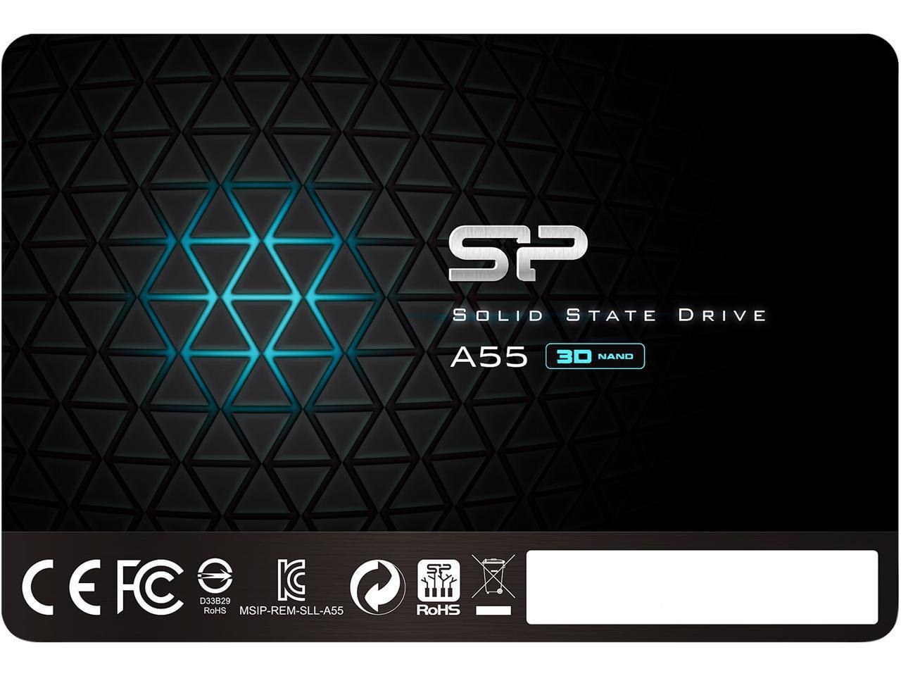 Silicon Power Ace A55 2.5" 128GB Sata Iii 3D TLC Internal Solid State Drive (SSD) Su128gbss3a55s25ae