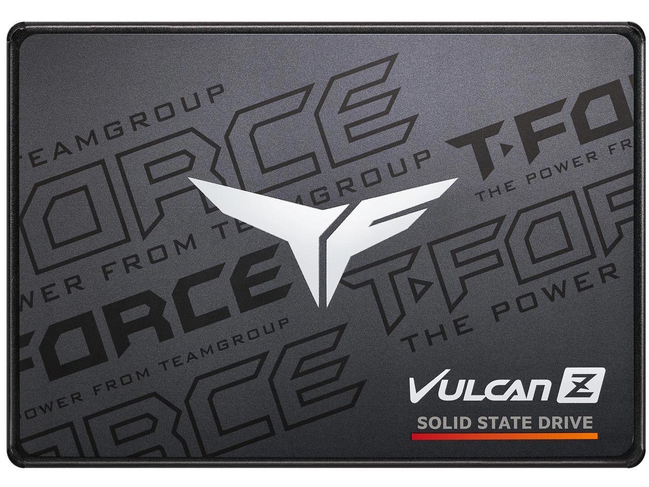 Team Group T-Force Vulcan Z 2.5" 2TB Sata Iii 3D Nand Internal Solid State Drive (SSD) T253TZ002T0C101