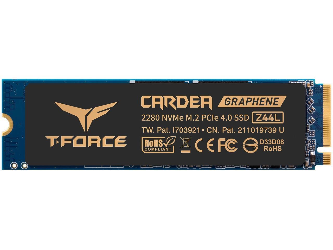 Team Group T-Force Cardea Z44L M.2 2280 250GB PCIe Gen4 X4