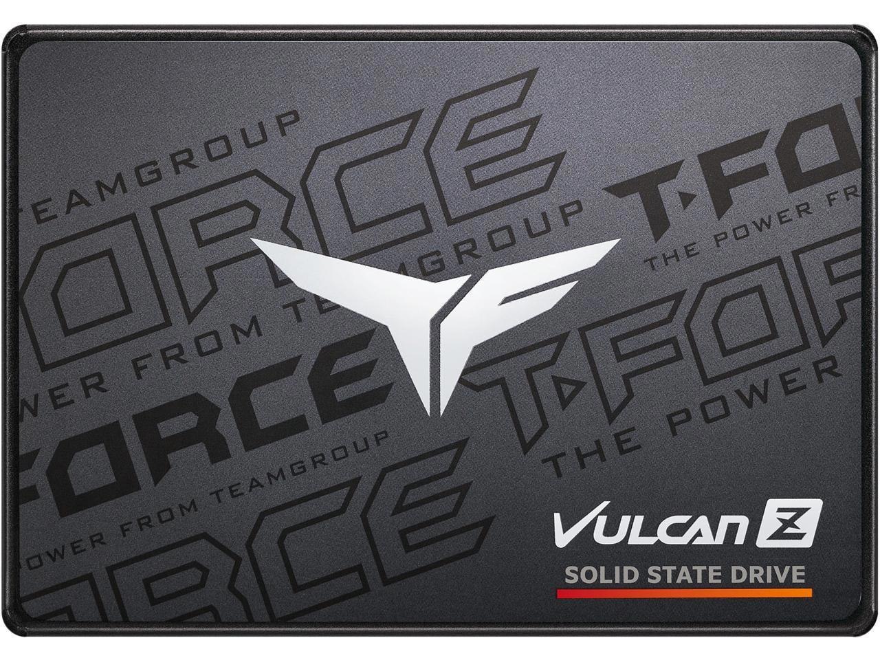 Team Group T-Force Vulcan Z 2.5" 1TB Sata Iii 3D Nand Internal Solid State Drive (SSD) T253TZ001T0C101