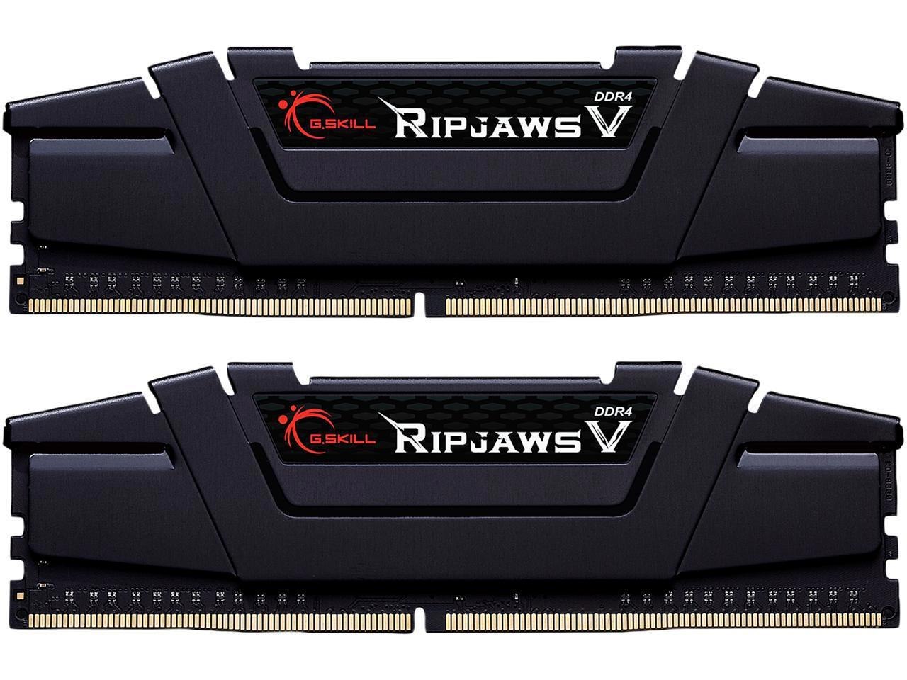 G.Skill Ripjaws V Series 16GB (2 X 8GB) DDR4 4000 (PC4 32000) Desktop Memory Model F4-4000C16D-16GVK