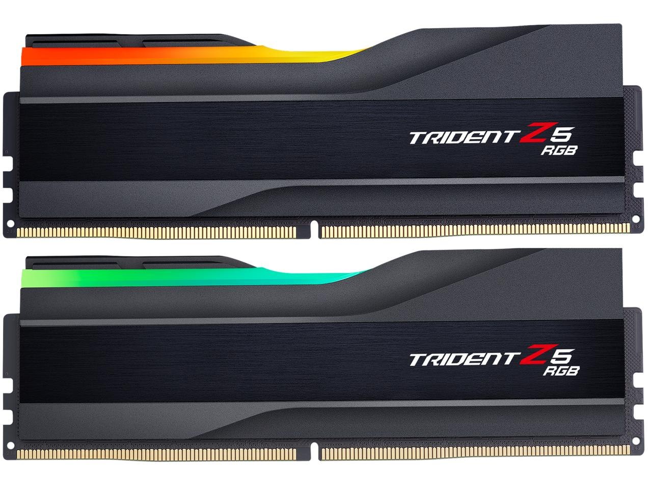 G.Skill Trident Z5 RGB Series 64GB (2 X 32GB) 288-Pin PC Ram DDR5 6000 (PC5 48000) Desktop Memory Model F5-6000J3238G32GX2-TZ5RK