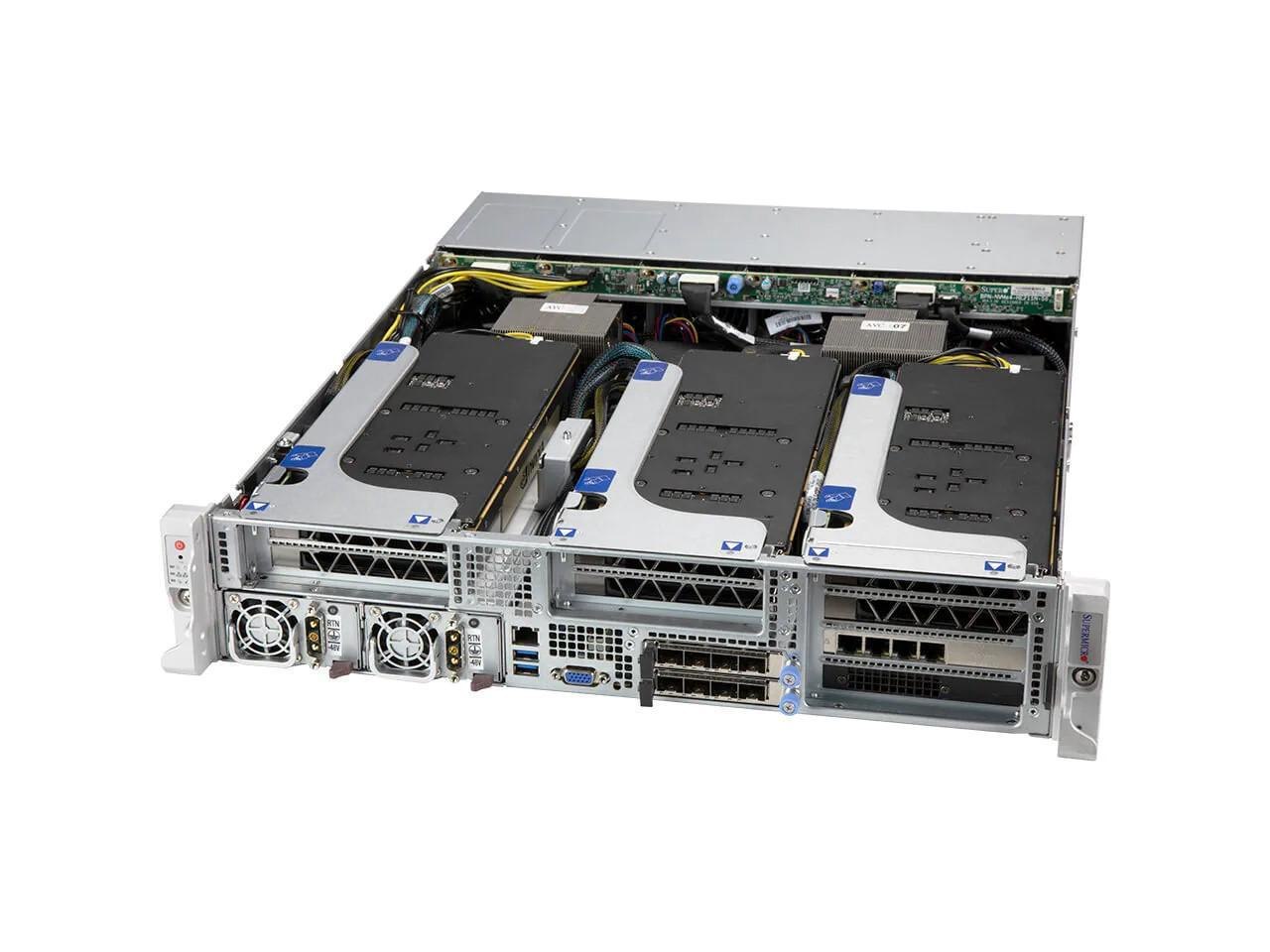 Supermicro Sys-220He-Ftnrd Full Server System Dual Intel Xeon Gold 5320 26 Core 48 Threads