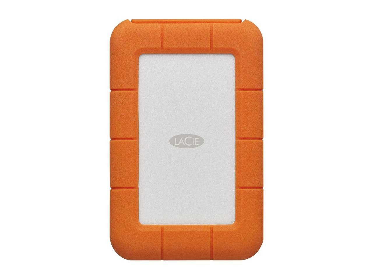 Lacie STFR5000800 5TB Rugged Usb 3.1 Gen 1 Type-C External Hard Drive