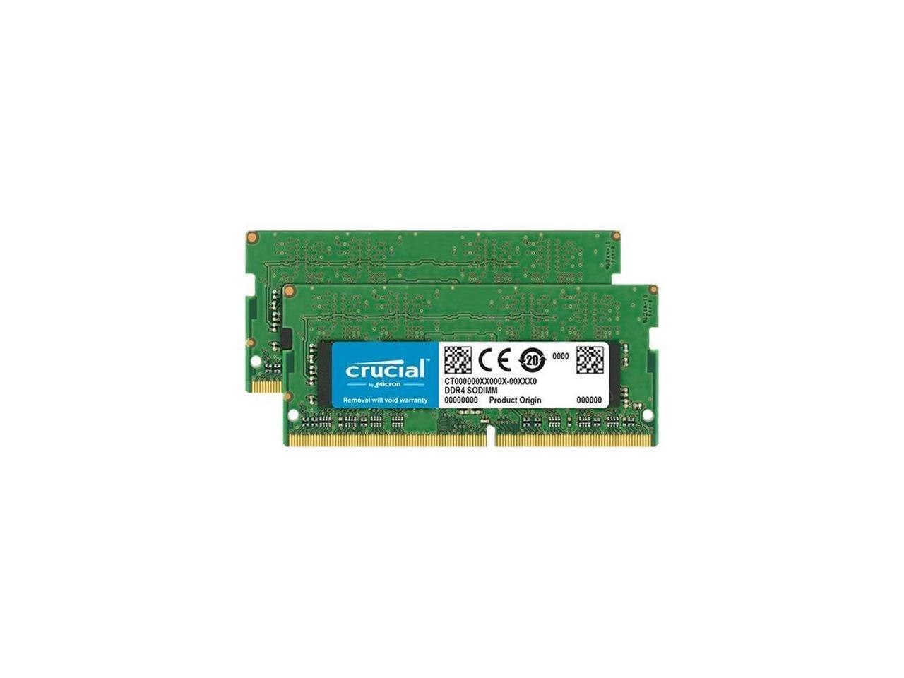 Crucial Micron Consumer Products Group CT2K4G4SFS8266 Crucial 8GB DDR4 2666 MHz So Dimm Memory Module Kit