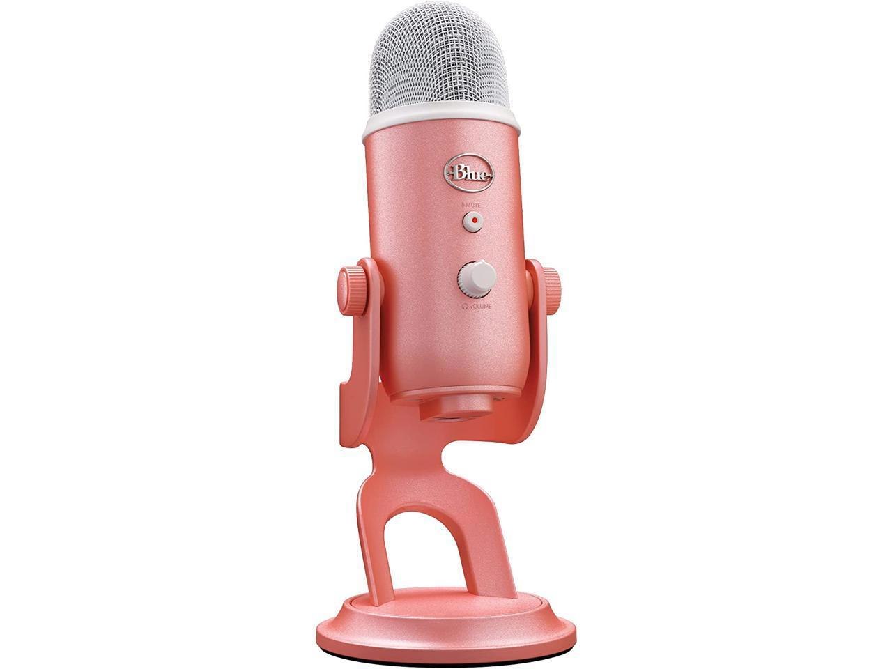 Blue Logitech Blue Yeti Premium Usb Gaming Microphone For Streaming