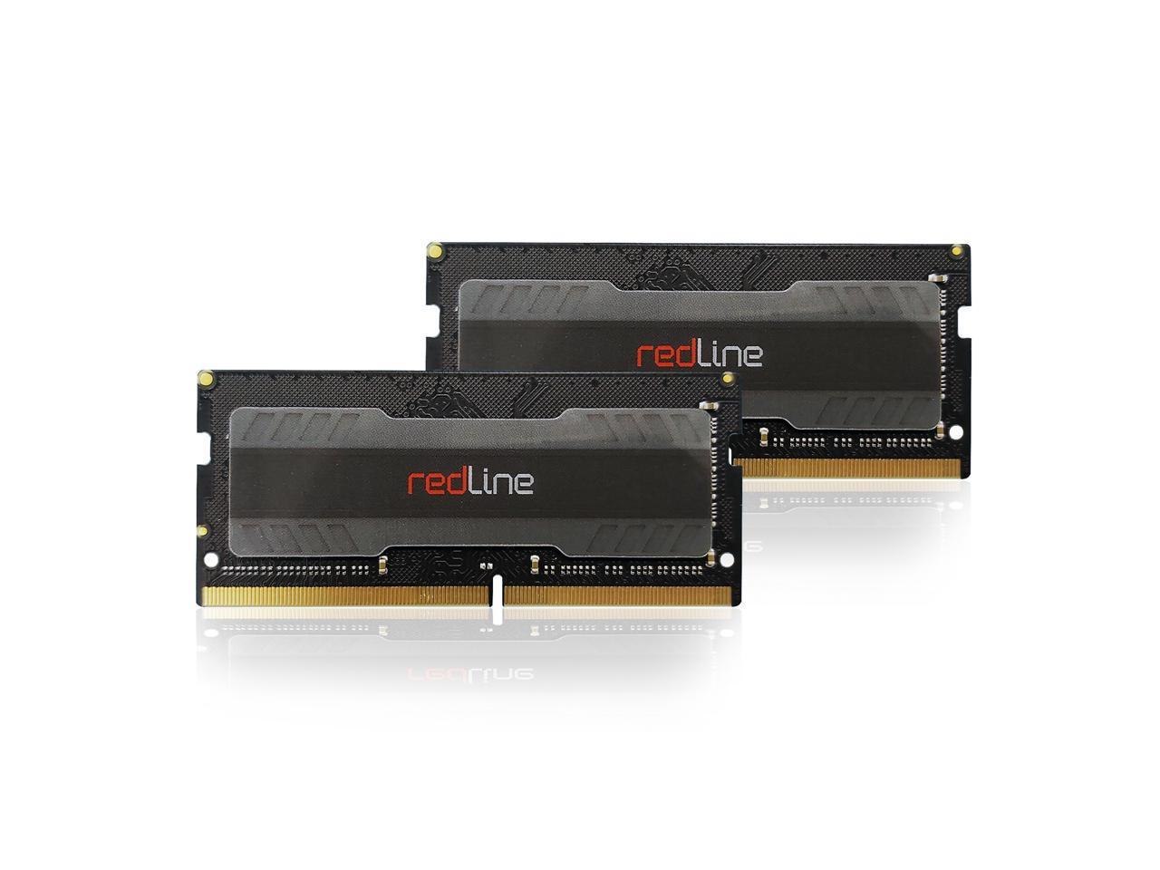 Mushkin Enhanced Redline 64GB (2 X 32GB) 260-Pin DDR4 So-Dimm DDR4 3200 (PC4 25600) Laptop Memory Model Mra4s320gjjm32gx2