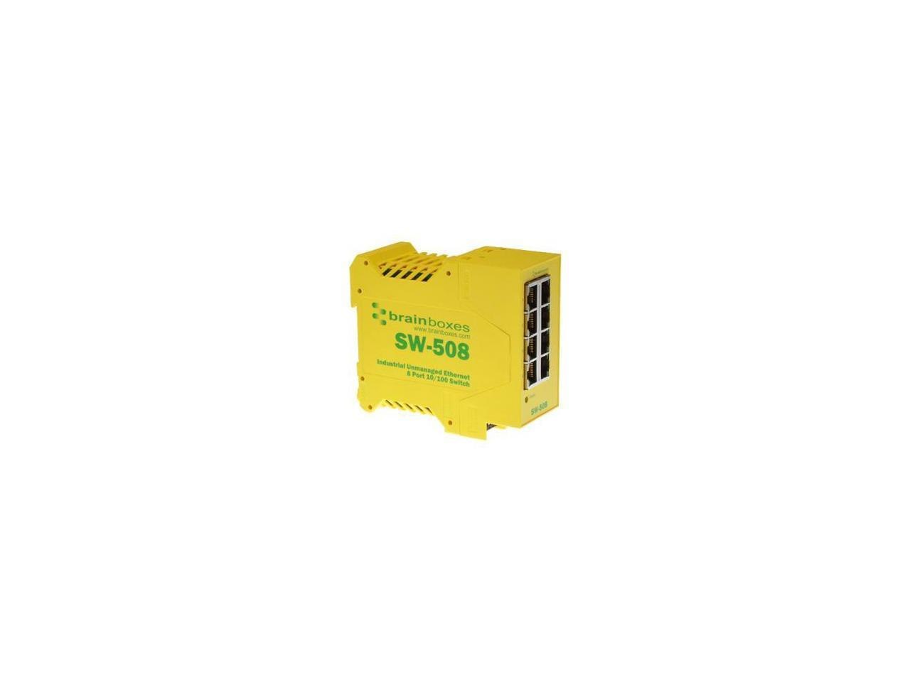 Brainboxes SW-508 Industrial Ethernet 8Port SW