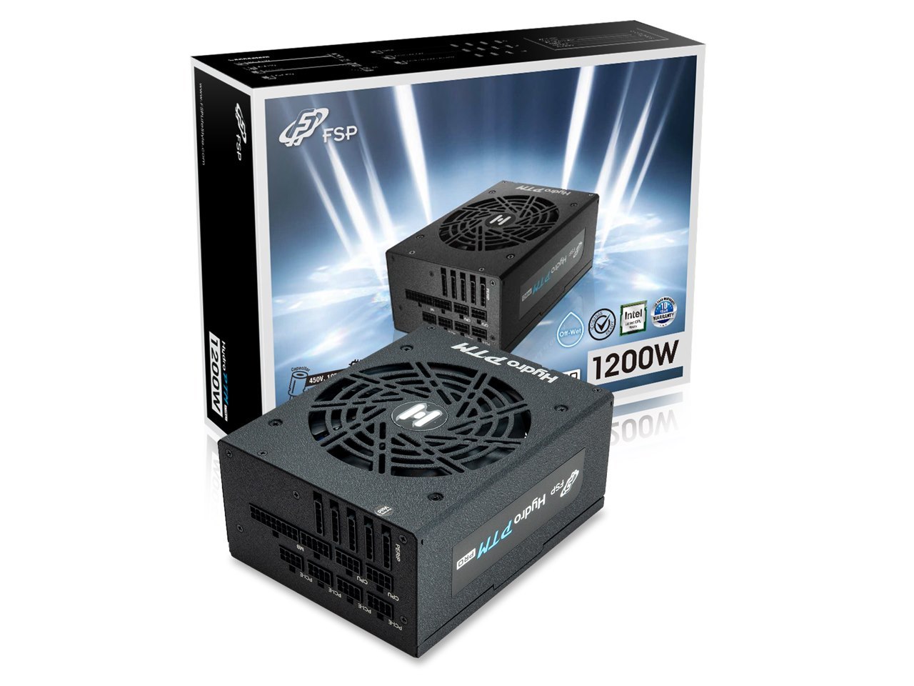 FSP Hydro PTM Pro 1000W 80 Plus Platinum Full Modular Atx 12V Power Supply (HPT2-1000M)