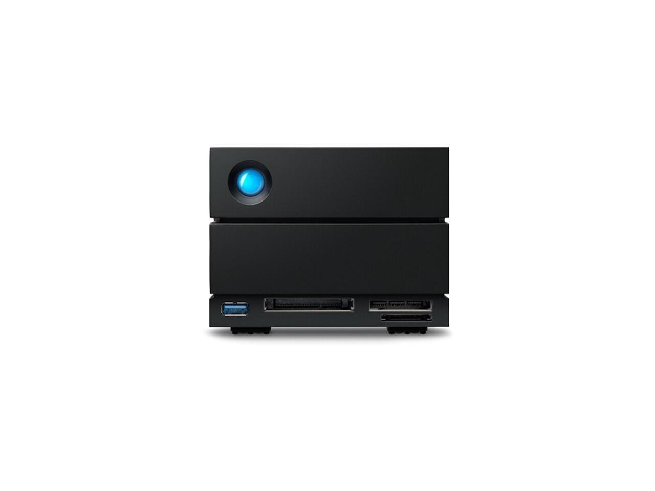 LaCie 2Big Dock 36TB Usb 3.2 Gen 2 External Hard Drive STLG36000400 Black