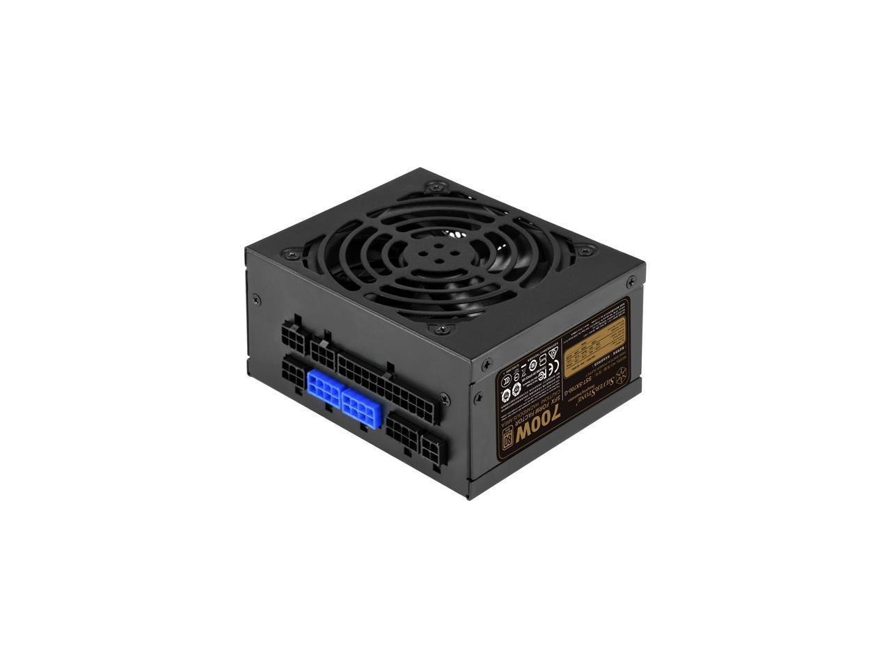 SilverStone SFX SX700-G 700 W SFX 80 Plus Gold Certified Full Modular Active PFC Power Supply