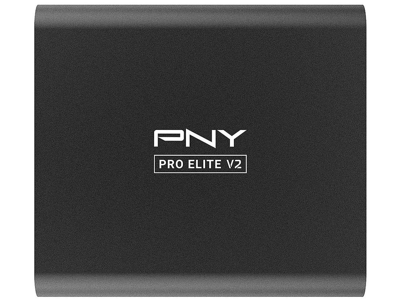 PNY Technologies PNY Pro Elite V2 1TB Usb 3.2 Gen 2X1 Type-C Portable Solid State Drive (SSD)