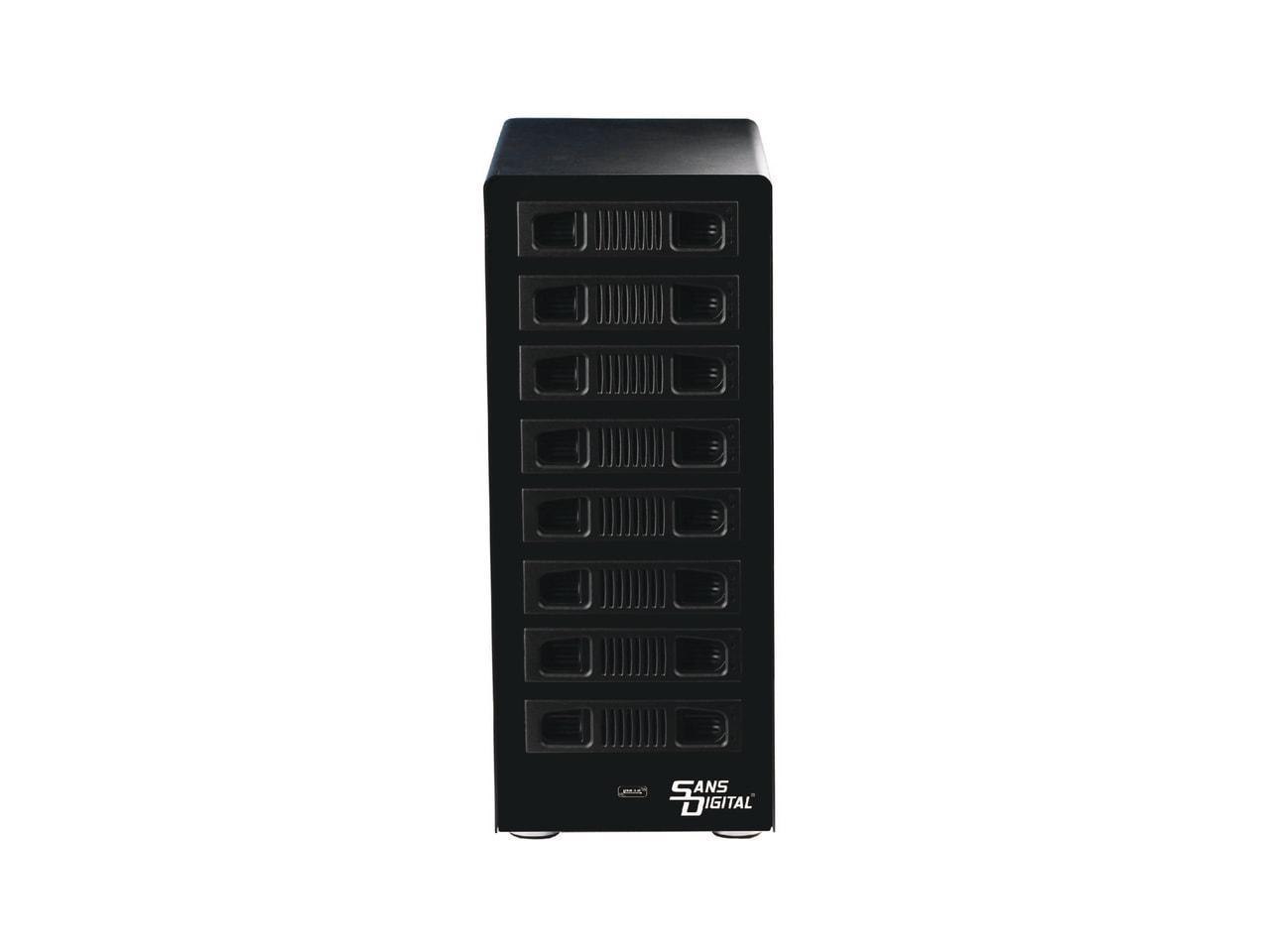 Sans Digital MobileRAID Mr8ut6g 8-Bay 3.5" Sata To Usb 3.0 / Esata Hardware Raid (00/50) / Spanning / Jbod