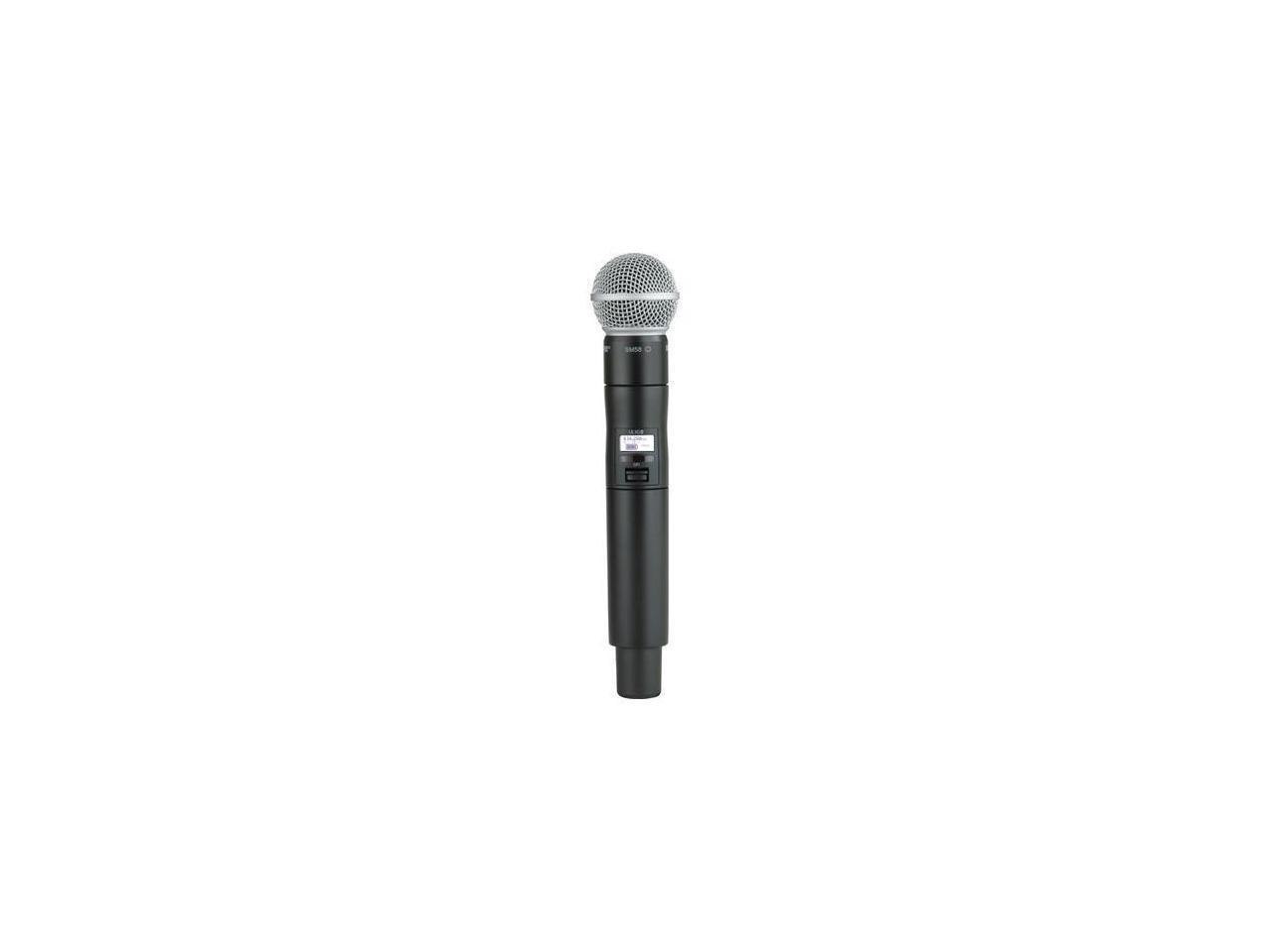 Shure Ulxd2/Sm58-G50 Handheld Wireless Transmitter With SM58 Cardioid Microphone