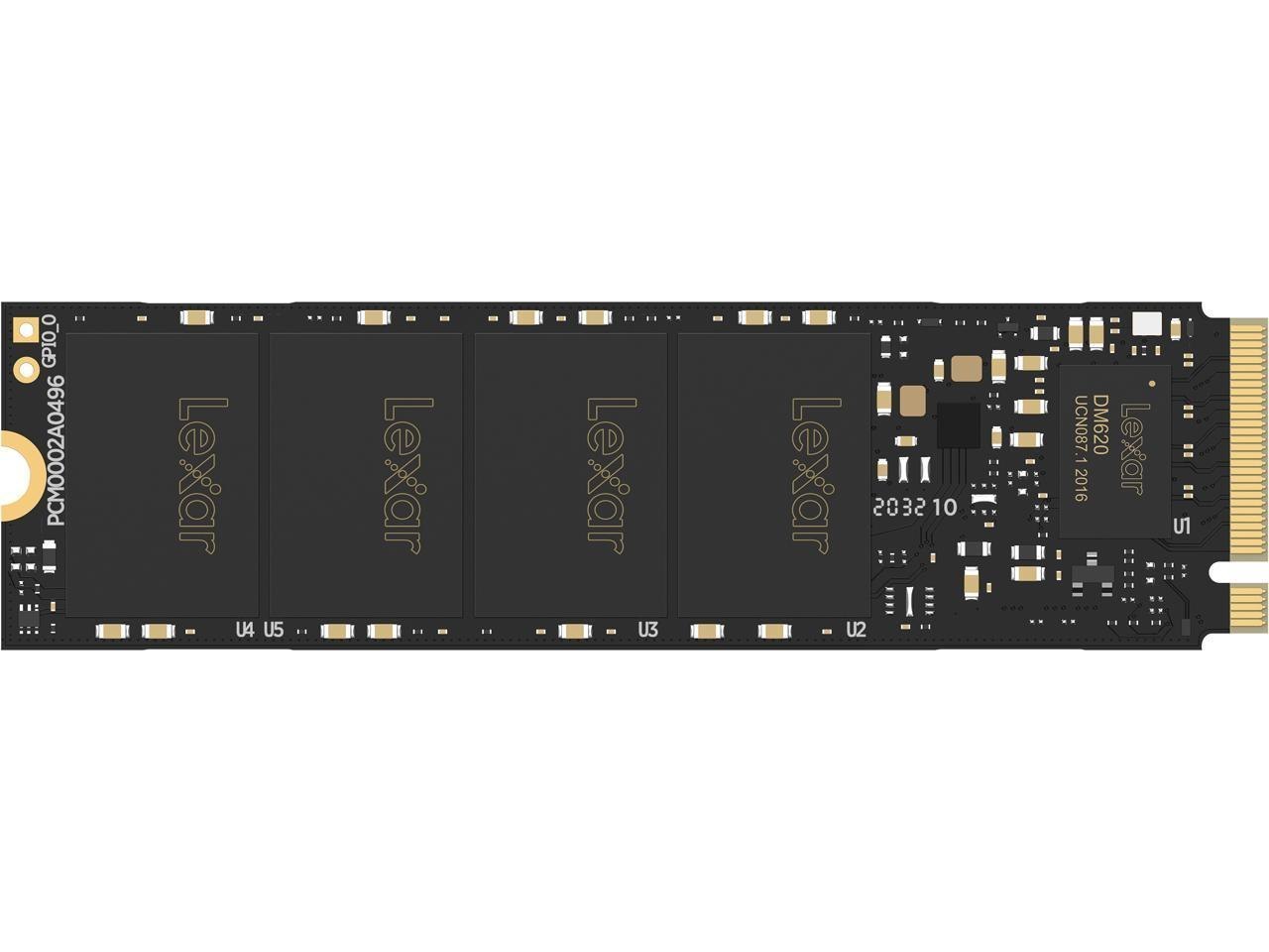 Lexar NM620 M.2 2280 512GB PCIe Gen3x4 NVMe 3D TLC Internal Solid State Drive (SSD) Lnm620x512g-Rnnnu