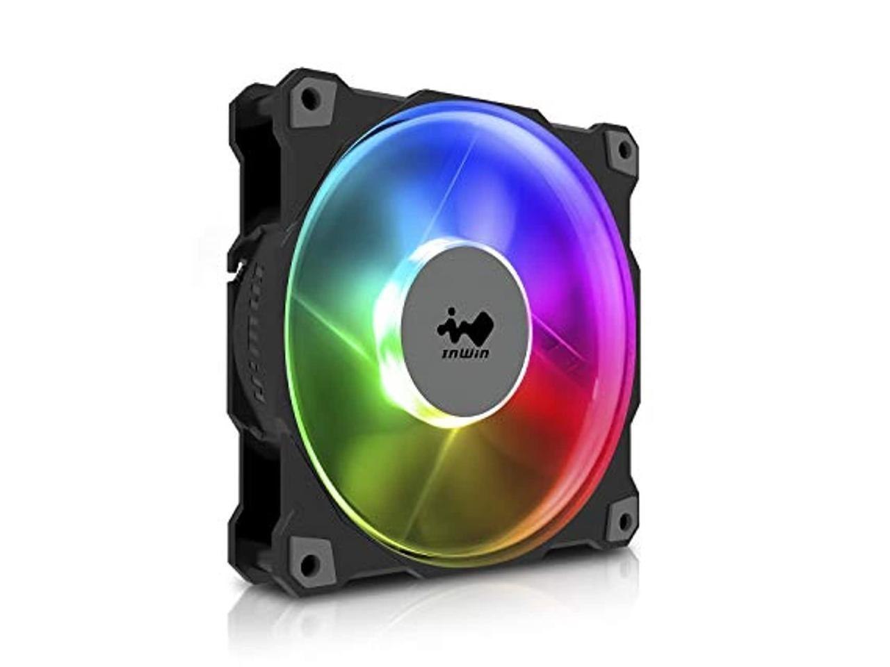 In Win Jupiter Aj120 High Air Flow Addressable RGB Fan Kit 120MM (Triple Pack)