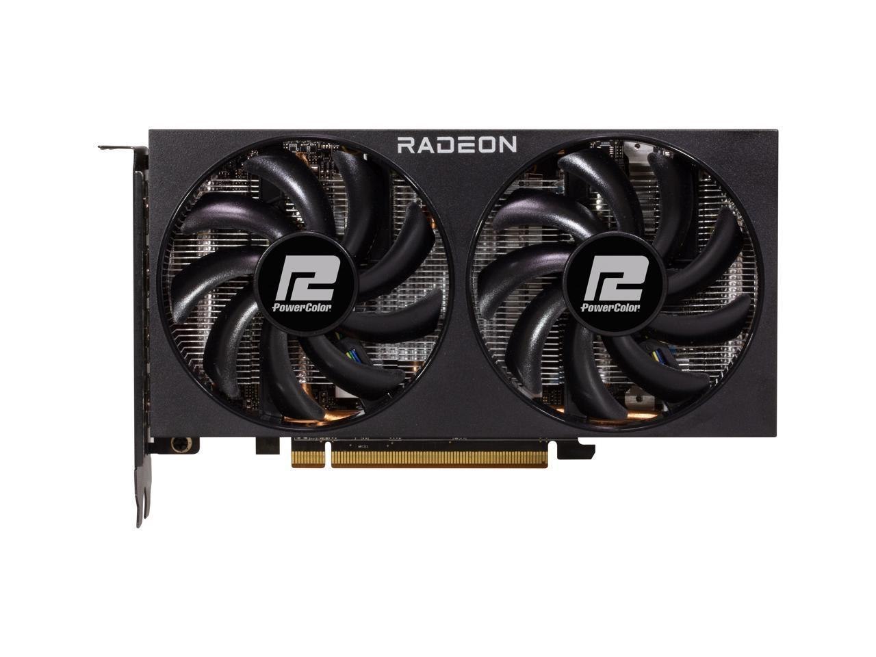 PowerColor Fighter Radeon RX 7600 8GB GDDR6 Pci Express 4.0 X8 Atx Video Card RX7600 8G-F