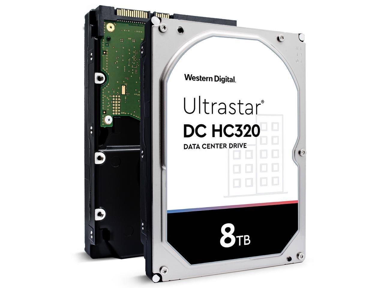 HGST Western Digital Ultrastar 8TB DC HC320 7200 RPM Sata 6.0Gb/s 3.5" Data Center Internal Hard Drive - 0B36452/0B36404