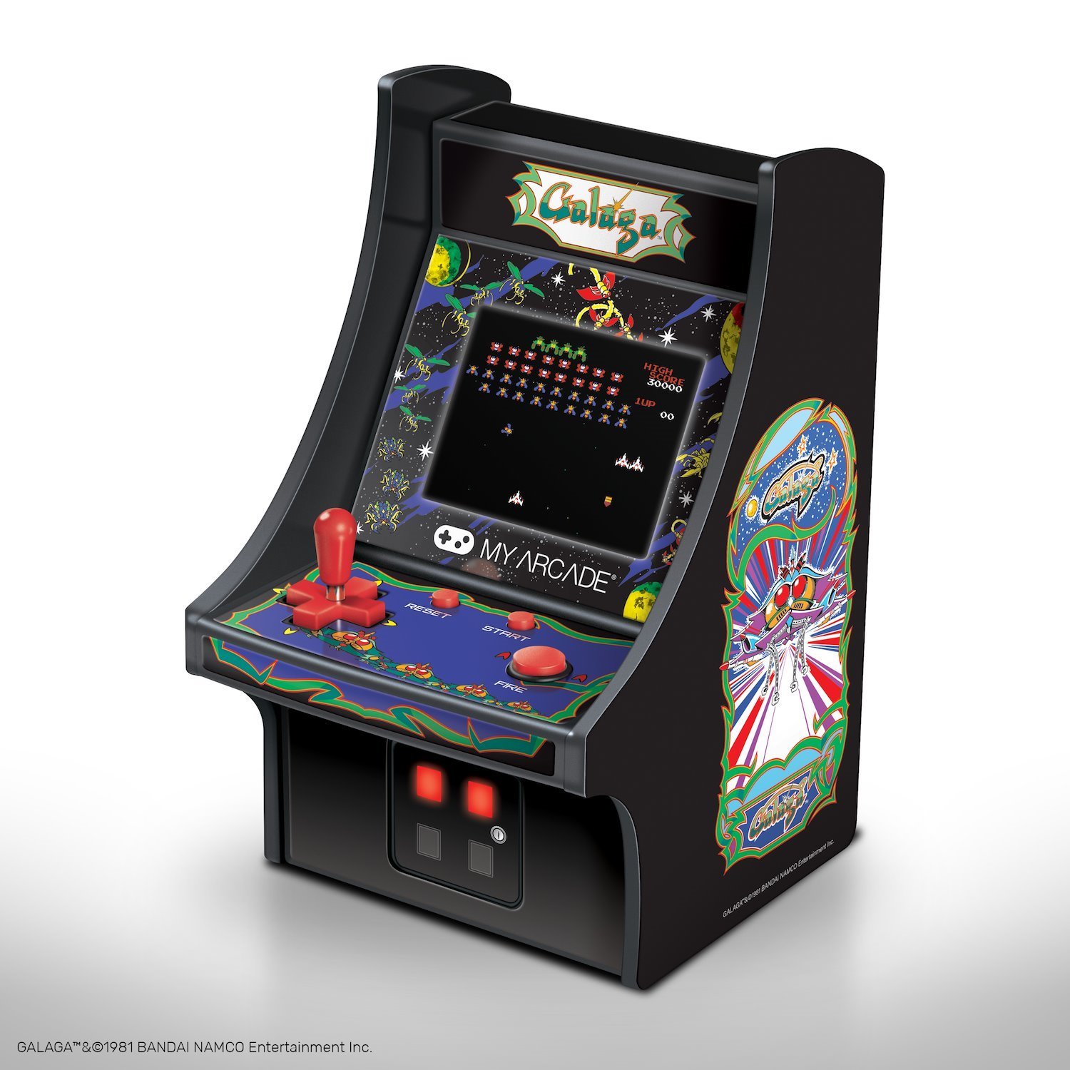 Dreamgear 6I Collectible Retro Galaga Micro Plyer