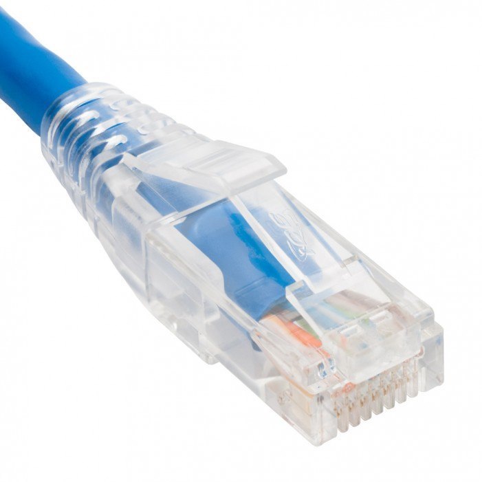 Icc Patch Cord CAT5e Clear Boot 3' 25PK Blue