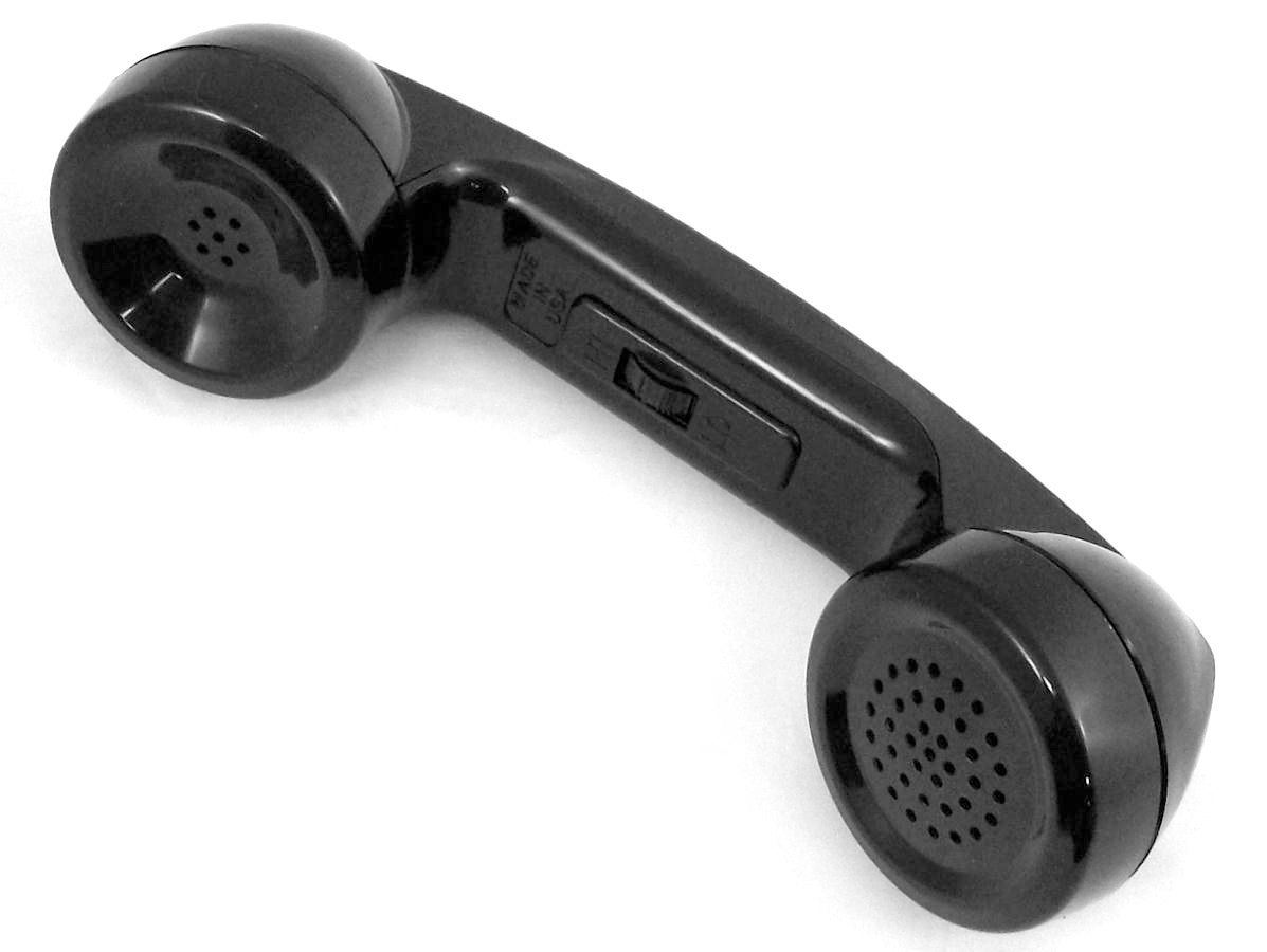 Cortelco 006500-Vm2-Pak Repl. Handset - Black