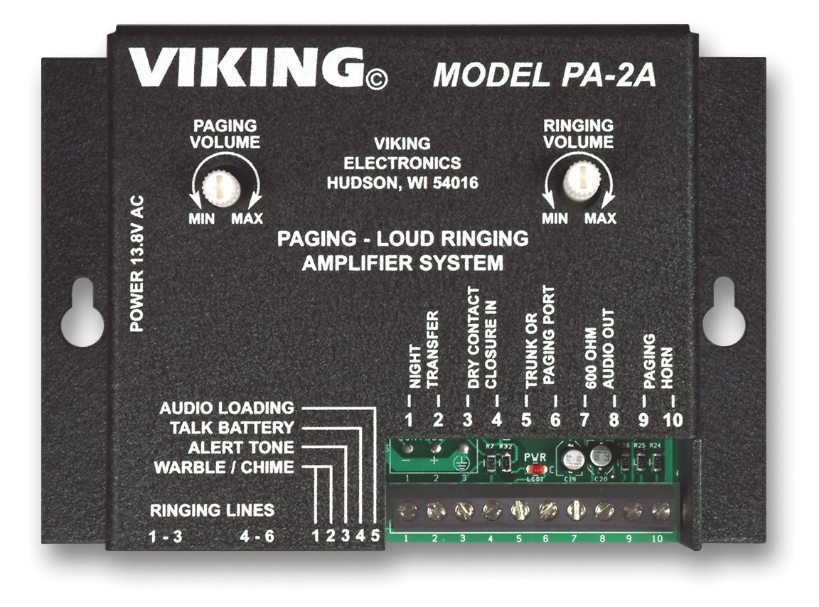 Viking Electronics Paging Loud Ringer With 8 Ohm Horn