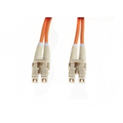 4Cabling 0.5M LC-LC Om1 Multimode Fibre Optic Cable: Orange