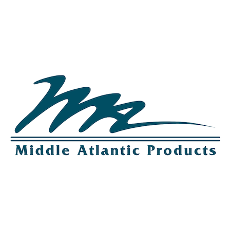 Middle Atlantic Casters, DTRK Series,Set Of 4 Commercial Grade Casters, 300 LB. Weight Capacity
