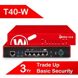 WatchGuard Trade Up To WatchGuard Firebox T40-W With 3-YR Basic Security Suite (Au)