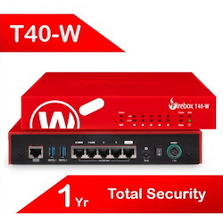 WatchGuard Firebox T40-W With 1-YR Total Security Suite (Au)