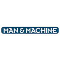 Man & Machine Premium Waterproof Disinfectable Silent 12" Keyboard